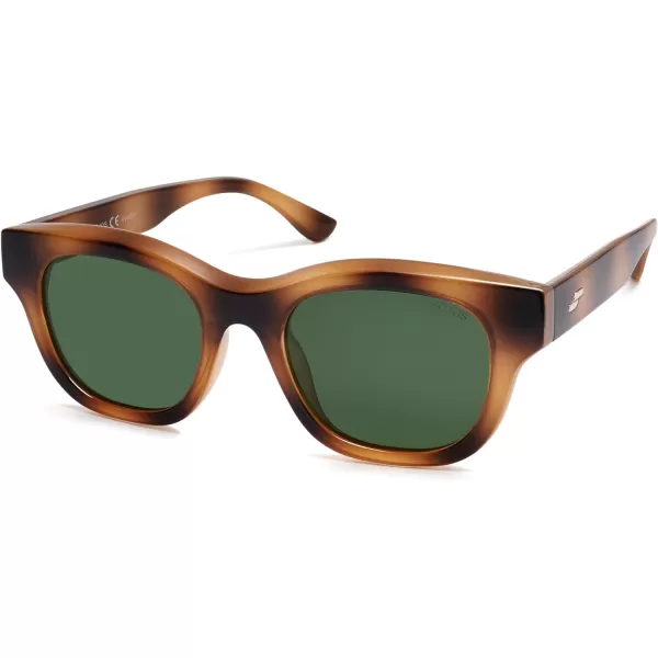 SOJOS Polarized Sunglasses womens men Trendy Small Designer Shades SJ2289Green