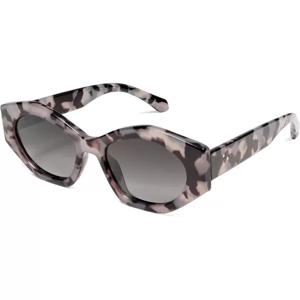 SOJOS Trendy Hexagonal Polarized Sunglasses for Womens MensRetro Polygon Shades Designer Inspired UV400 Sun Glasses SJ2307Multicolor