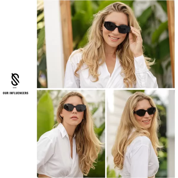 SOJOS Trendy Hexagonal Polarized Sunglasses for Womens MensRetro Polygon Shades Designer Inspired UV400 Sun Glasses SJ2307Multicolor