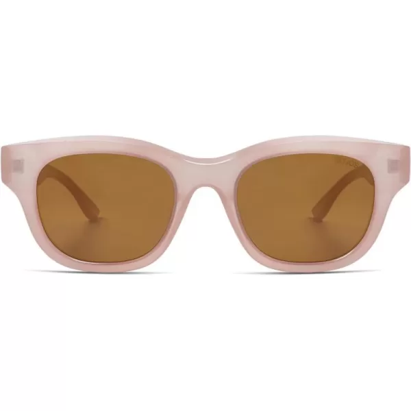 SOJOS Polarized Sunglasses womens men Trendy Small Designer Shades SJ2289Pink