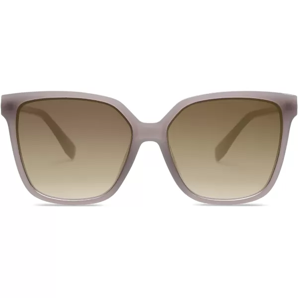 SOJOS Trendy Square Sunglasses for Women Fashion UV Protection Lens Womens Sunnies Sunglasses SJ2196Solid Grey