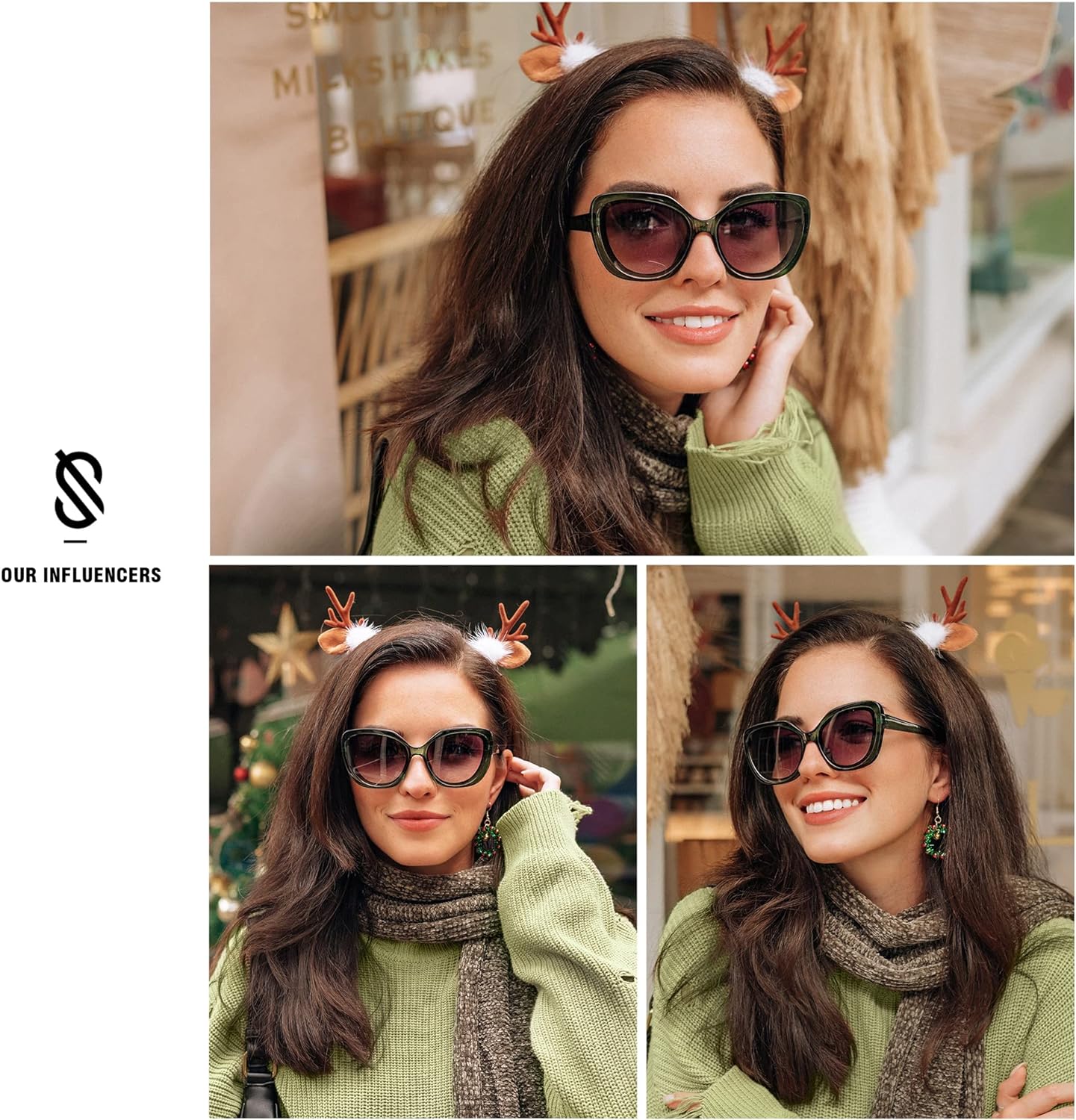 SOJOS Retro Oversized Square Sunglasses Womens Vintage Shades Large Sun Glasses Trendy Bold Designer Sunnies SJ2256Brown TortoiseBrown