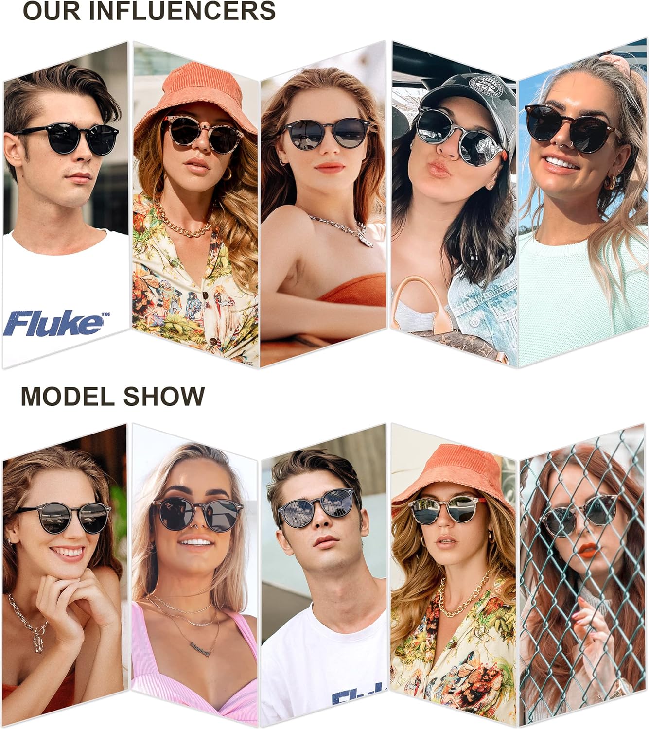 SOJOS Retro Round Polarized Sunglasses for Women Men Classic Vintage Sunnies SJ2069Beige TortoiseGrey Tortoise Temples