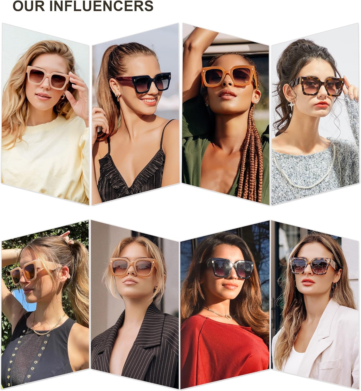 SOJOS Vintage Oversized Square Sunglasses for WomenRetro Womens Luxury Big Sun Glasses UV400 Protection SJ2194Yellow Leopard