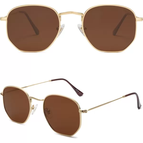 SOJOS Polarized Sunglasses for Women and MenBrown