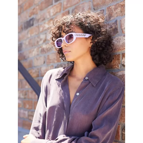 SOJOS Rectangle Sunglasses Womens Mens Retro Vintage Narrow Frame Cute Fashion Trendy Sunnies SJ2234PurplePurple
