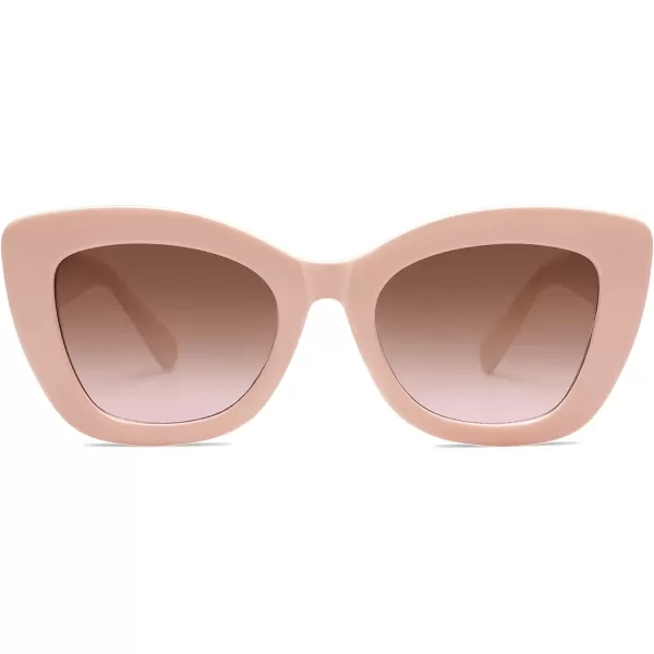 SOJOS Retro Cateye Sunglasses Women Classic Vintage Trendy Shades Sunnies Gafas de sole UV400 Protection SJ2190Pink