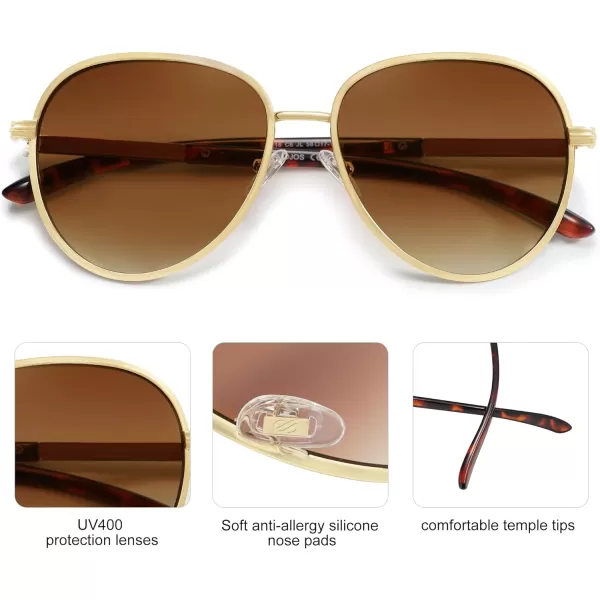 SOJOS Retro Trendy Aviator Sunglasses Women Men 90s Vintage Glasses Stylish Sunglasses SJ1216Tortoise