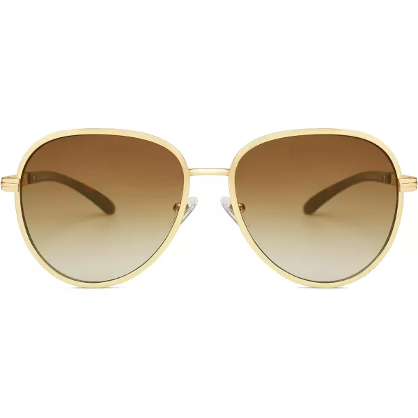 SOJOS Retro Trendy Aviator Sunglasses Women Men 90s Vintage Glasses Stylish Sunglasses SJ1216Tortoise