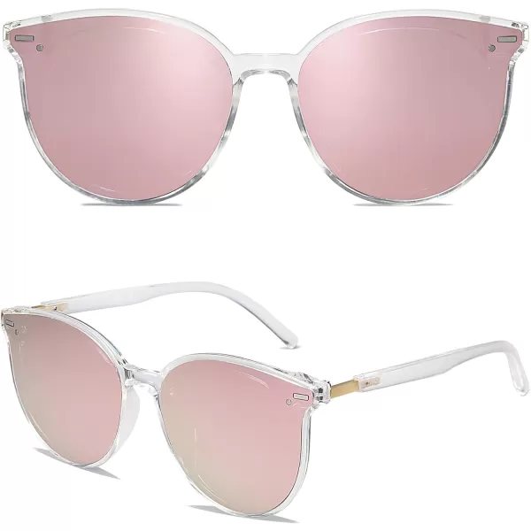 SOJOS Sunglasses Womens Trendy 2023Clear