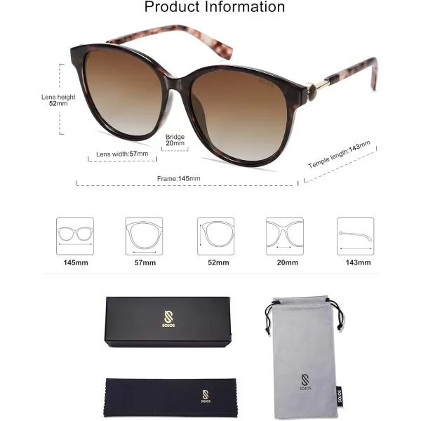 SOJOS Trendy Round Polarized Sunglasses for Women Fashion UV400 Protection Lens Womens Sunnies Sunglasses SJ2147SOJOS Trendy Round Polarized Sunglasses for Women Fashion UV400 Protection Lens Womens Sunnies Sunglasses SJ2147