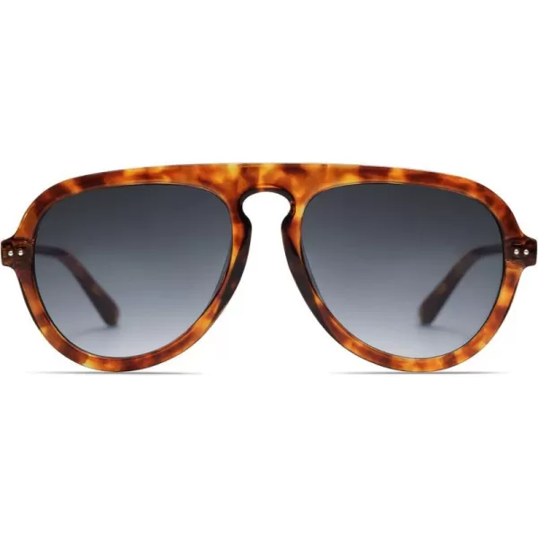 SOJOS Retro Aviator Sunglasses Womens Mens Vintage Plastic Frame Shades Lentes De Sol Para Mujer SJ2255Multicolor