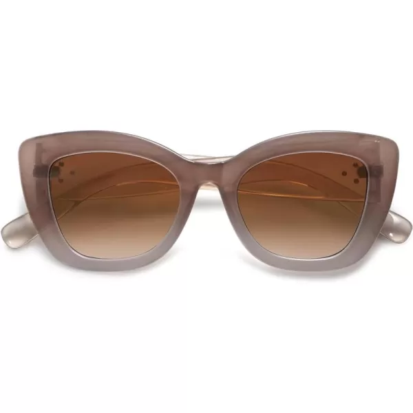 SOJOS Retro Cateye Sunglasses Women Classic Vintage Trendy Shades Sunnies Gafas de sole UV400 Protection SJ2190Multicolor