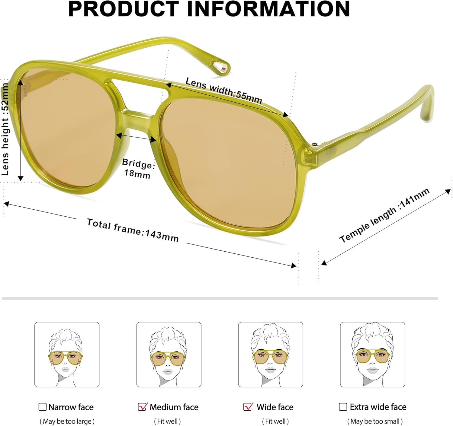 SOJOS Retro Polarized Aviator Sunglasses for Women Men Classic 70s Vintage Trendy Square Aviators SJ2174Olive GreenBrown