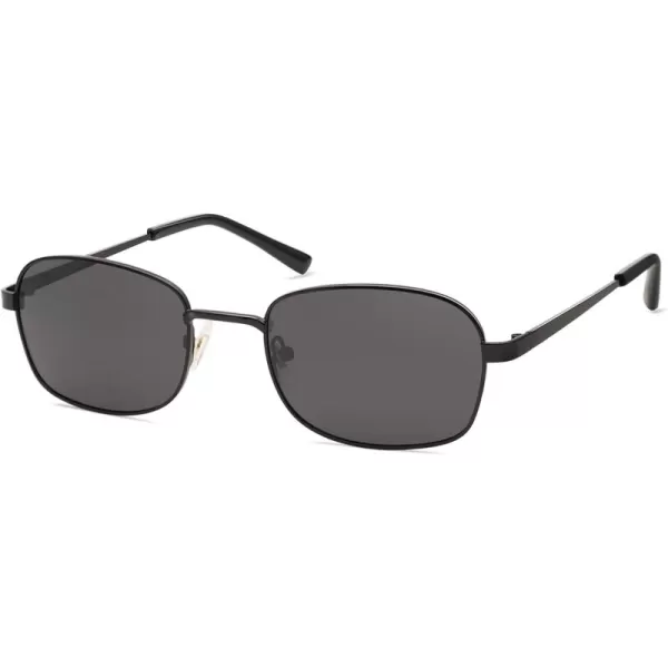 SOJOS Retro Polarized Oval Sunglasses for Women Men Trendy Classic Shades UV400 Protection SJ1177BlackGrey