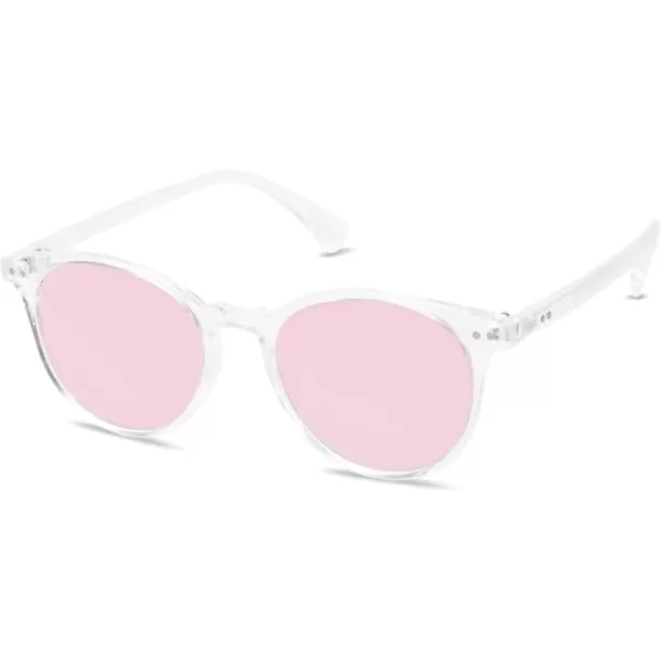 Clear/Pink
