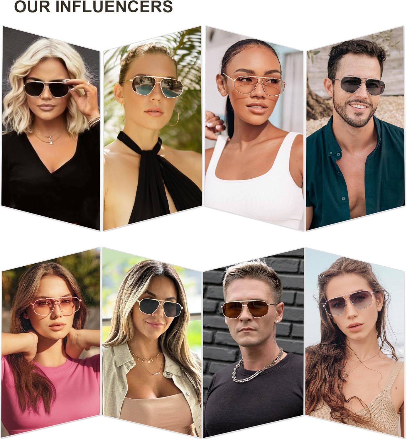 imageSOJOS Retro Hexagon Aviator Sunglasses for Women Men Trendy Vintage UV400 Protection Shades SJ1200TortoiseGreen