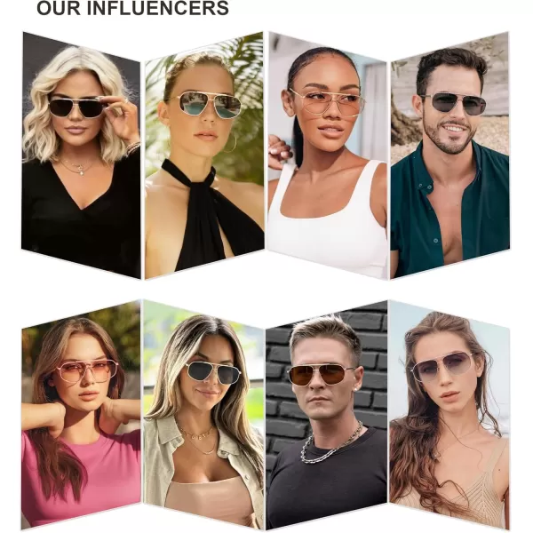 imageSOJOS Retro Hexagon Aviator Sunglasses for Women Men Trendy Vintage UV400 Protection Shades SJ1200BlackYellow Tint