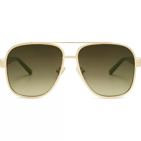 Gold/Gradient Green