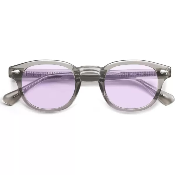 Grey/Light Purple