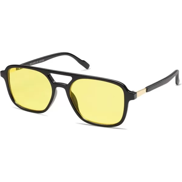 Black Frame/Yellow Lens