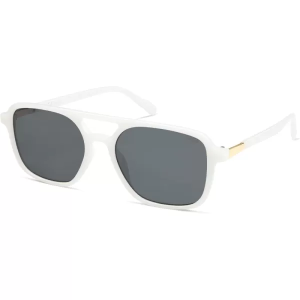 White Frame/Grey Lens