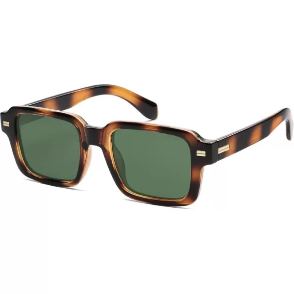 Brown Tortoise/Dark Green