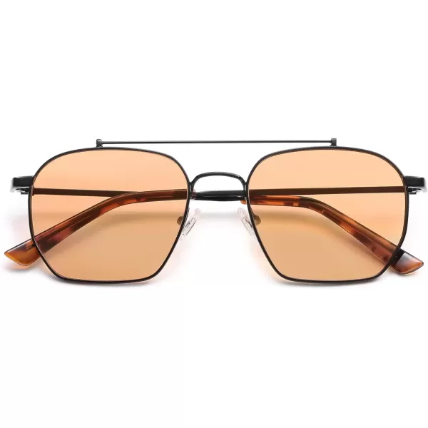 Matte Black / Orange Lens