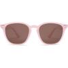 imageSOJOS Retro Kids Square Polarized Sunglasses for Girls Boys Age 310 UV400 Protection De Sol Gafas SK5616PinkLight Brown Lens