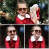 imageSOJOS Retro Kids Square Polarized Sunglasses for Girls Boys Age 310 UV400 Protection De Sol Gafas SK5616PinkLight Brown Lens