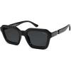 imageSOJOS Retro Polarized Square Sunglasses Womens Mens Vintage 70s 80s 90s Hexagon Shades SJ2377Black