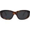 imageSOJOS Retro Square Polarized Sunglasses Womens Mens Vintage Thick Chunky Frame 80s 90s Large Shades SJ2374Demi