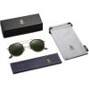 imageSOJOS Retro Vintage Round Polarized Sunglasses for Women Men Small Double Bridge Circle Sunnies SJ1104Brown TortoiseGreen