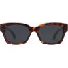 imageSOJOS Classic Square Polarized Sunglasses for Women Men Trendy Unisex Design SJ2372BrownGrey