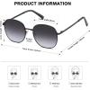 imageSOJOS Classic Trendy Square Sunglasses for Women Men Cute Big Frame Gold Shades SJ1137Matt BlackGradient Grey