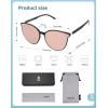imageSOJOS Sunglasses Womens Trendy 2025 Classic Round Retro Vintage Shades Large Frame Sunnies SJ2067Pink