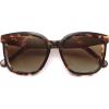 imageSOJOS Trendy Polarized Sunglasses for Women Classic Retro Square Womens Shade Sunnies SJ2333Brown TortoiseBrown Grading