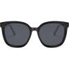 imageSOJOS Trendy Polarized Sunglasses for Women Classic Retro Square Womens Shade Sunnies SJ2333Black TortoiseGrey Grading