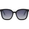 imageSOJOS Trendy Polarized Sunglasses for Women Classic Retro Square Womens Shade Sunnies SJ2333BlackGrey Grading