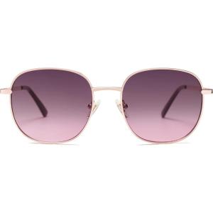 imageSOJOS Classic Trendy Square Sunglasses for Women Men Cute Big Frame Gold Shades SJ1137Rose GoldGreyrose