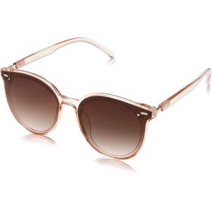 imageSOJOS Sunglasses Womens Trendy 2025 Classic Round Retro Vintage Shades Large Frame Sunnies SJ2067Brown