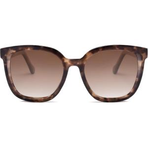 imageSOJOS Trendy Polarized Sunglasses for Women Classic Retro Square Womens Shade Sunnies SJ2333TortoiseCoffee Grading