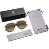 imageSOJOS Retro Vintage Square Polarized Sunglasses for Women Men 70s 80s Oversized Shades SJ2272Olive GreenBrown