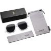 imageSOJOS Retro Vintage Square Polarized Sunglasses for Women Men 70s 80s Oversized Shades SJ2272WhiteGrey