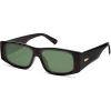 imageSOJOS Trendy Y2K Rectangle Polarized Sunglasses for Women Men Fashion Designer Rave Sunglasses SJ2228Redish TortoiseGreen