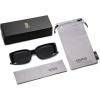 imageSOJOS Classic Trendy Rectangle Polarized Sunglasses Thick Frame with Star Decorations SJ2285BlackGrey