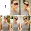 imageSOJOS Futuristic Rimless y2k Sunglasses for Women Oversized Trendy Shield Wrap Around Frameless Sun Glasses SJ1197Grey