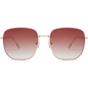 imageSOJOS Trendy Square Sunglasses for Women Men Retro Metal Frame Sun Glasses Classic Shades UV Protection SJ1206A