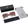 imageSOJOS Fashion Rectangle Sunglasses for Women Men Retro Vintage Narrow Sun Glasses SJ1162GoldWinegrey