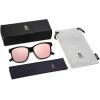 imageSOJOS Polairzed Sunglasses Womens Mens Trendy Square Shades SJ2203BlackPink